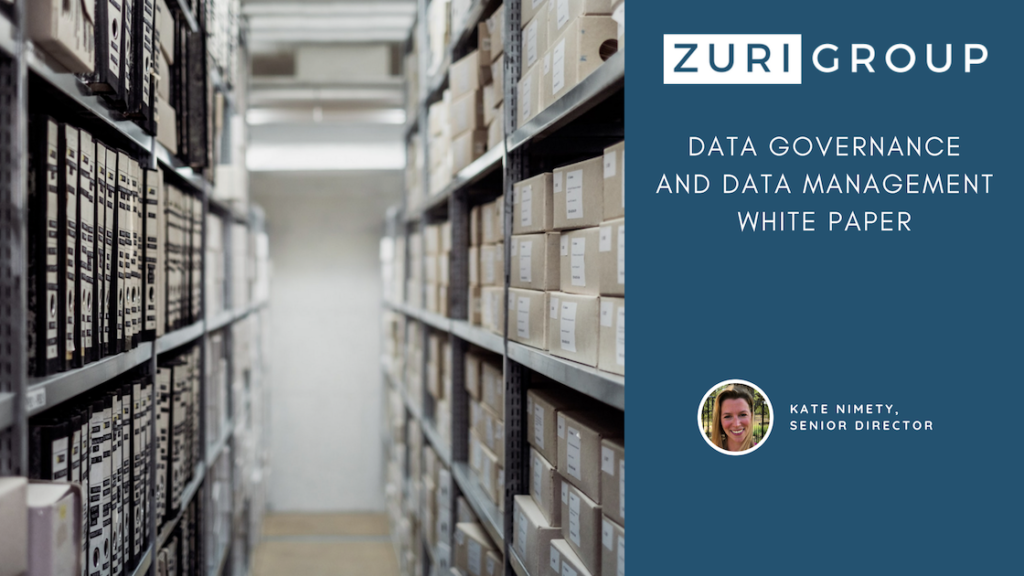Download the Zuri Group White Paper on Data Governance and Data Management for Nonprofits